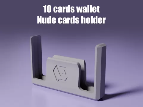 10 credit cards holder, minimalistic wallet