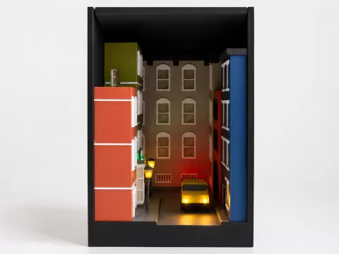 Midnight City Street Book Nook| Inductive Coil Kit