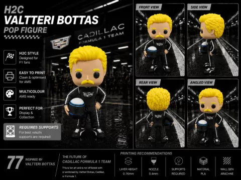 H2C - Valtteri Bottas Pop Figure