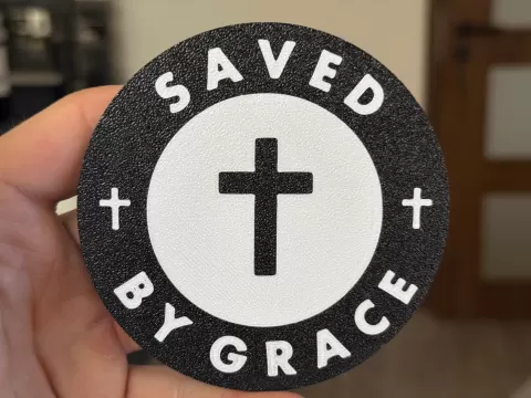 Saved By Grace coaster