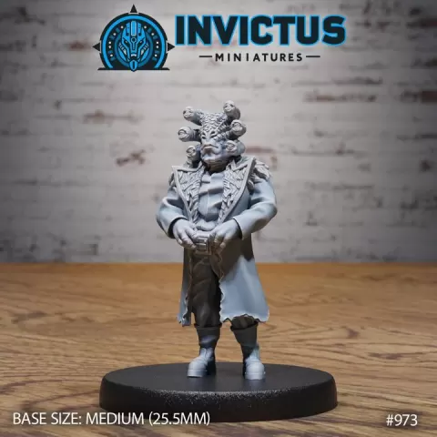 Space Smugler / Rebel Alien / Galactic Pirate / Space Bandit / Cosmic Wars Warrior / Star Battle Army Fighter / Corsair Army / Sci-Fi Encounter by Epic-Miniatures