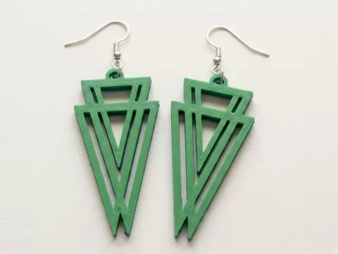 Triangle Earrings