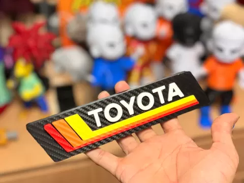 Toyota badge or wall art no ams