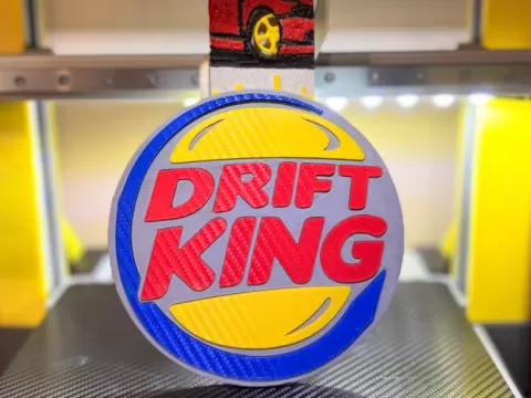 drift king no AMS 2d wall art