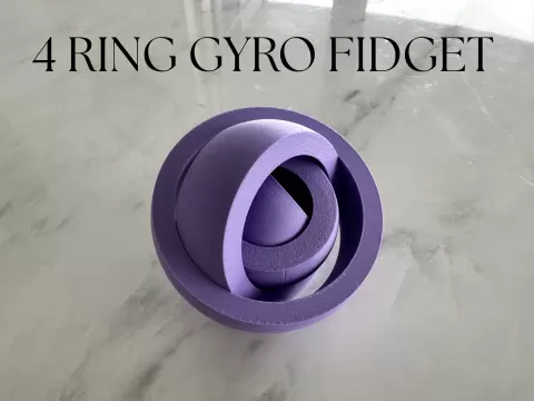 4 RING GYRO FIDGET