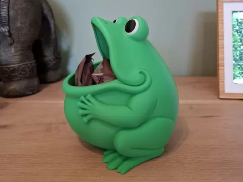 Chompy the Frog - Frog Storage Bowl & Candy Holder