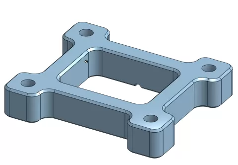 Kawasaki KLR650 Front Fender Spacer