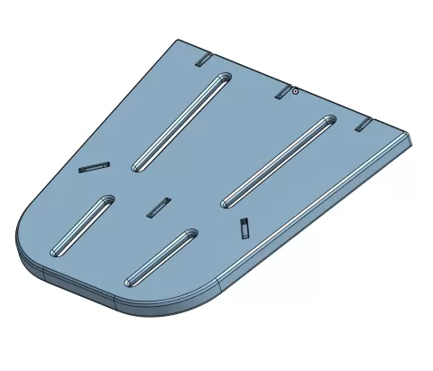 Yamaha TW200 Rack Extension and Milk Crate Bracket