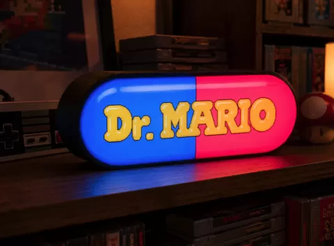 Dr Mario Nintendo LED Lightbox | Multicolor 3D Printable 3MF