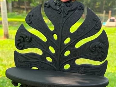 Monstera Leaf Shelf
