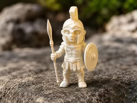 Cute Homeric Warrior – Little Hero of the Epic Age
