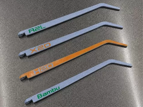 SUNGLASSES & EYEGLASSES TEMPLES WITH PRINTERS LOGO