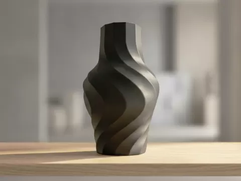 Polyspira Orfeo - Sophisticated Sculptural Vase