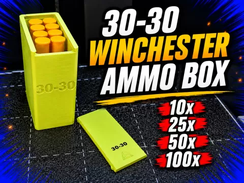 30-30 Winchester Rifle Ammo Boxes