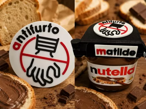 Disco per dispositivo antifurto Nutella
