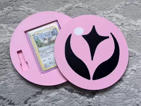 Pokemon Fairy Type Toploader Card Holder