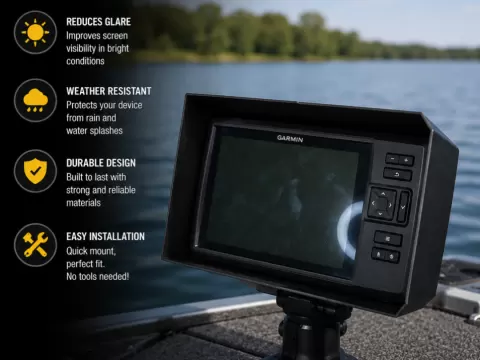 Garmin Striker 9 Sun & Rain Protective Hood