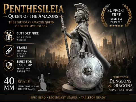 Penthesileia, Queen of the Amazons