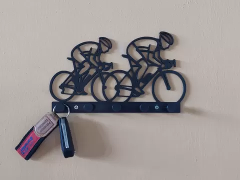 Cyclists key hooks