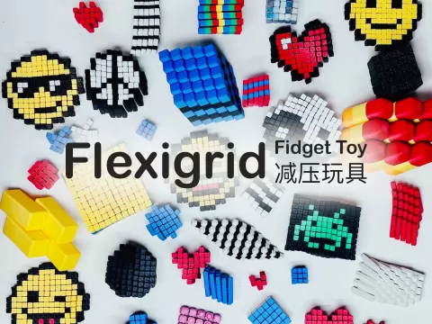 Flexigrid Fidget Toy