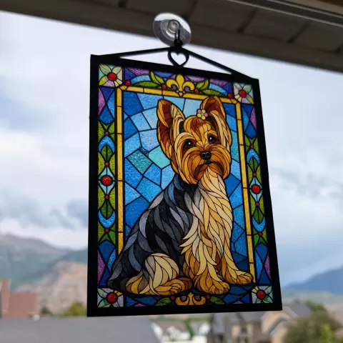 5x7 Acrylic Window Hanger