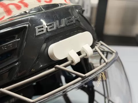 Hockey Helmet Cage Quick Release