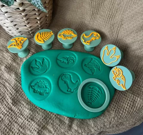 Sensory Stamp Set | Fossil
