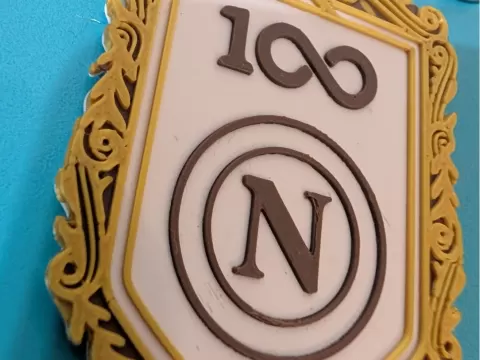 Portachiavi Logo Napoli 100 anni