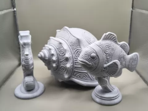 Ornate Ocean Collection Decorative Figurines