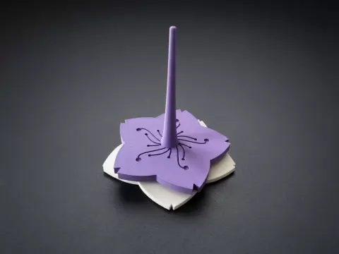 Sakura Yarn Spool Holder (Snap-Fit Glue-Free)