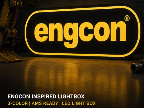 ENGCON Inspired Lightbox|LED Light Box|3-Color AMS