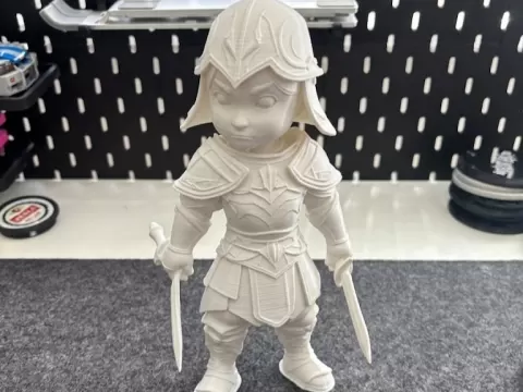 Chibi Warrior: Double the Swords, Double the Fun!