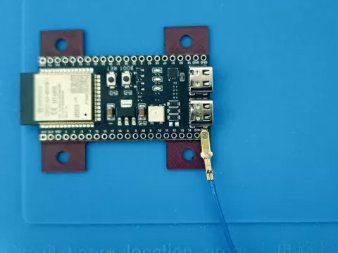 ESP32 Solderless Mounting Base with Micro-Screw M1