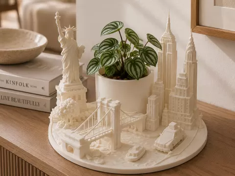 New York Planter – Decorative Plant Pot