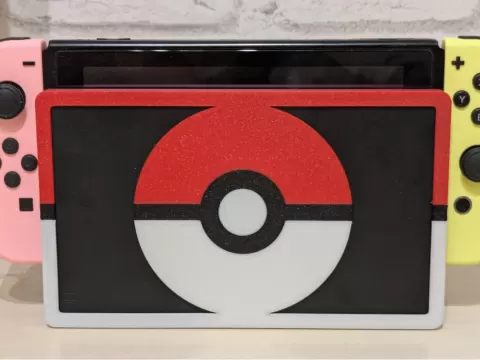 Pokeball Switch Dock Cover