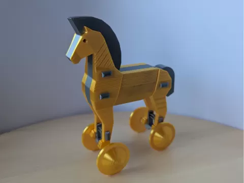 Trojan horse with hidden secret!