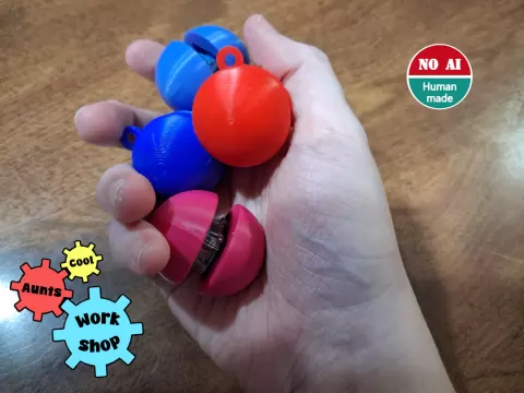 World's Smallest Fidget Clicker Sphere
