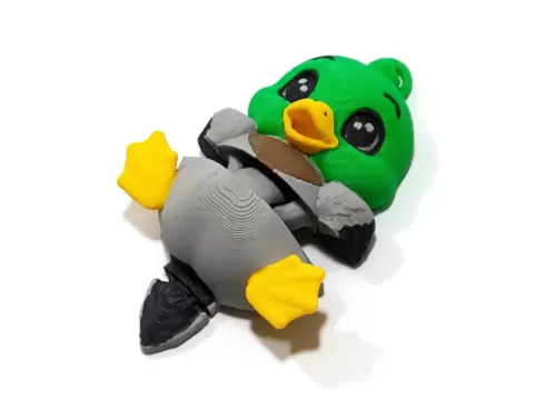 duck keychain