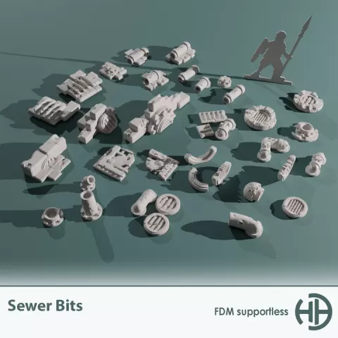 Sewer Bits by HexBrick