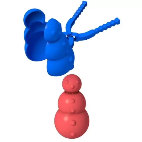 snowman mold / Snowball Maker Tool / snowman Maker Snowball Tool / Toy Children Snow Sport / Snowball Maker Tool with Handle Snow / Duck Snowball Maker