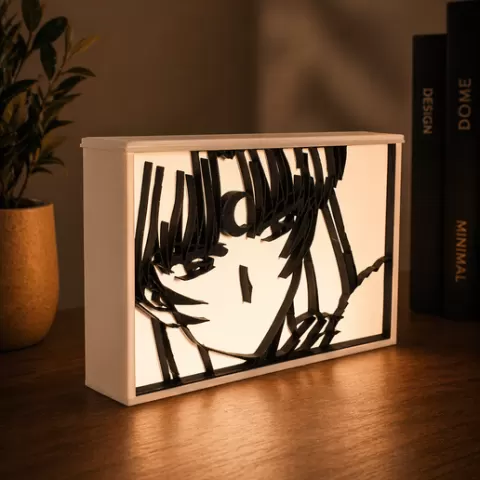 Sesshoumaru 3D Printed Lightbox - Inuyasha Collection