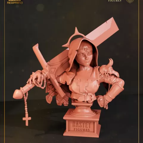Assassin Nun Bust