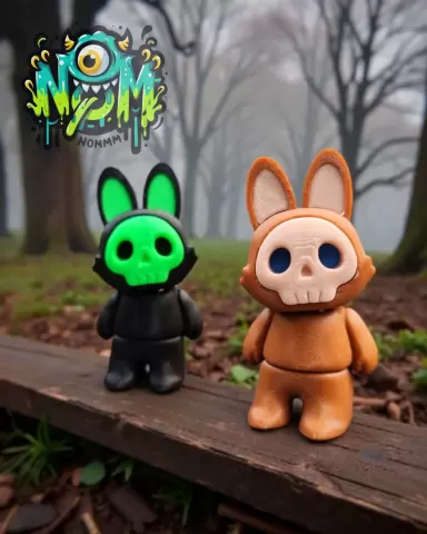 GRiM Critterz Rabbit Flexi- NOMz