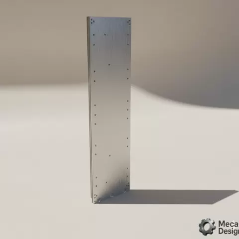 Pierced partition