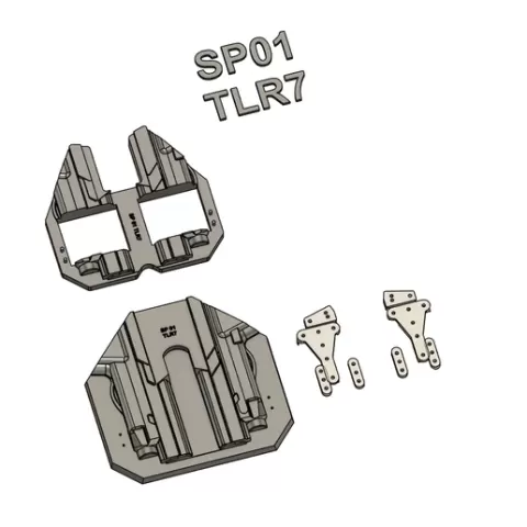 SP01 TLR7 Split Holster Mold