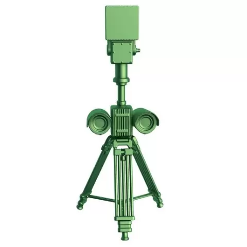 Anti Drone System / Air Surveillance Radar / radar stl / Drone Detection Radar / Altitude Airspace / X-Band Anti-Drone Surveillance Defense System / Electronic Warfare System