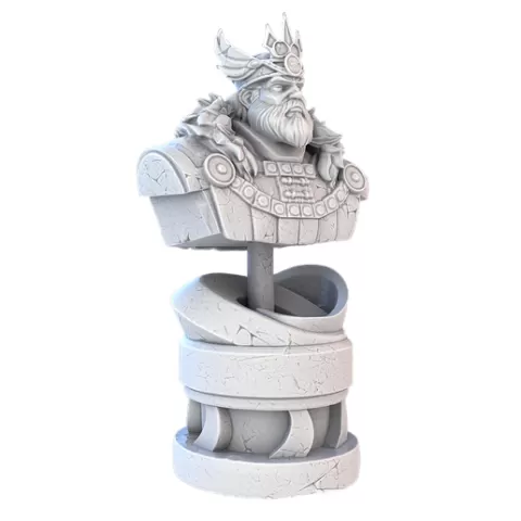 Royal Court Bust Display