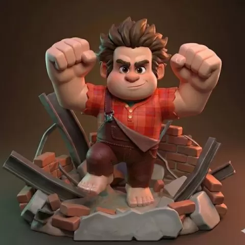 Ralph Deluxe Edition - 3D Printable Model (STL)