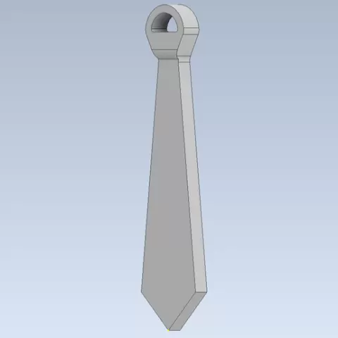 Necktie Keychain