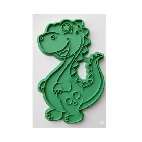 HAPPY DINOSAUR COOKIE CUTTER